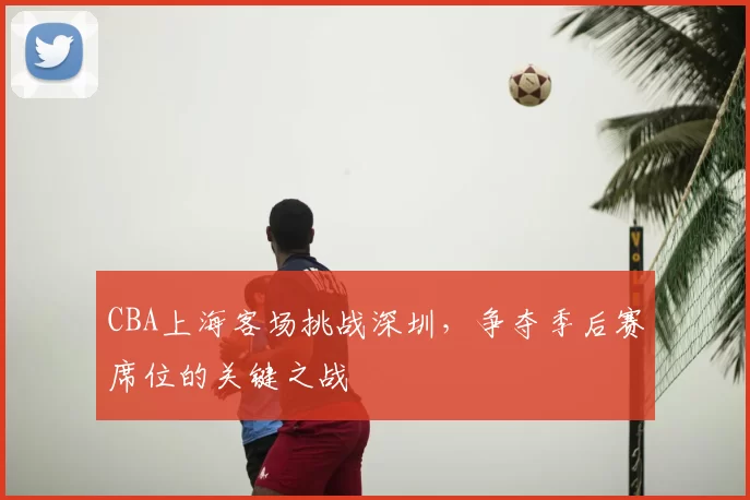 CBA上海客场挑战深圳，争夺季后赛席位的关键之战